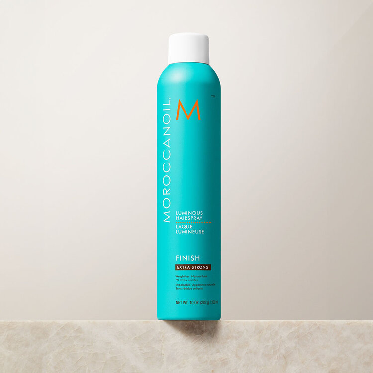 MOROCCANOIL Finish | Laque Lumineuse | Extra Strong – Fixatif finition brillante & tenue extra forte