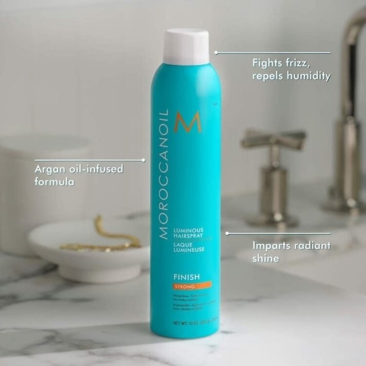 MOROCCANOIL Finish | Laque Lumineuse | Strong – Fixatif finition brillante & tenue forte