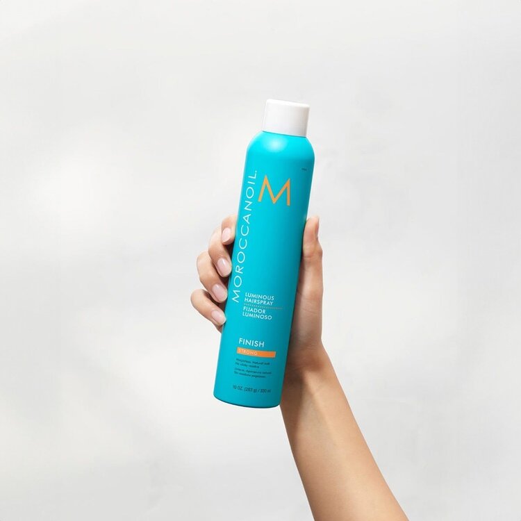 MOROCCANOIL Finish | Laque Lumineuse | Strong – Fixatif finition brillante & tenue forte