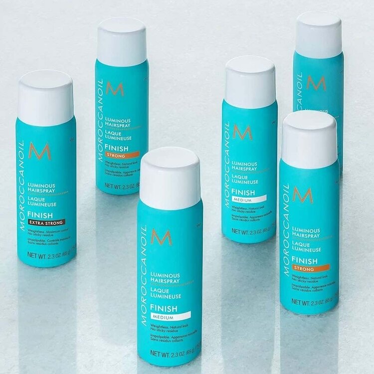 MOROCCANOIL Finish | Luminous Hairspray | Medium – Flexible medium hold & shine
