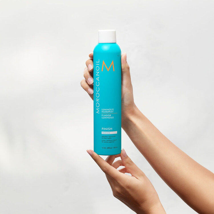 MOROCCANOIL Finish | Laque Lumineuse | Medium – Fixatif finition brillante & tenue moyenne