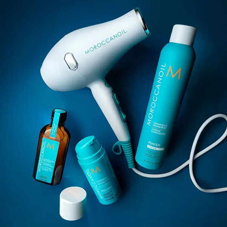 MOROCCANOIL Finish | Luminous Hairspray | Medium – Flexible medium hold & shine