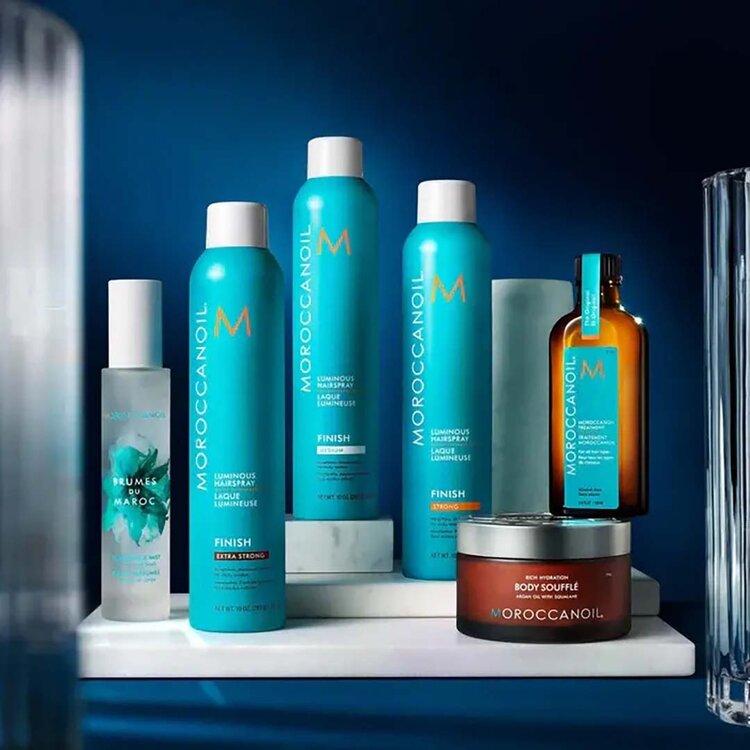 MOROCCANOIL Finish | Laque Lumineuse | Medium – Fixatif finition brillante & tenue moyenne