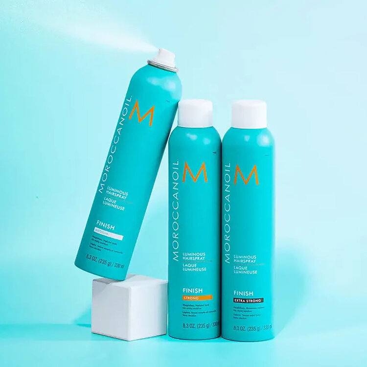 MOROCCANOIL Finish | Laque Lumineuse | Medium – Fixatif finition brillante & tenue moyenne
