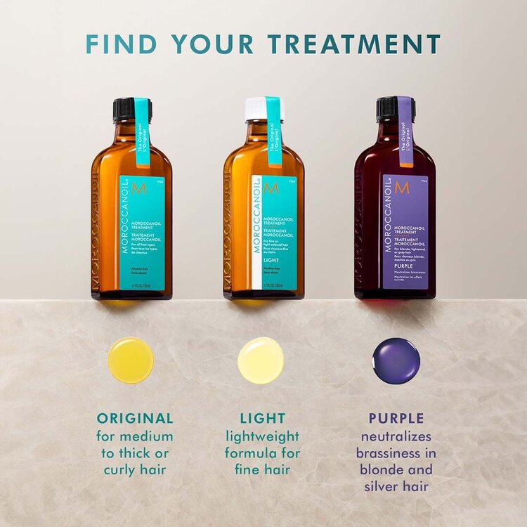 MOROCCANOIL Purple Oil Treatment – Nourishing anti-brass treatment