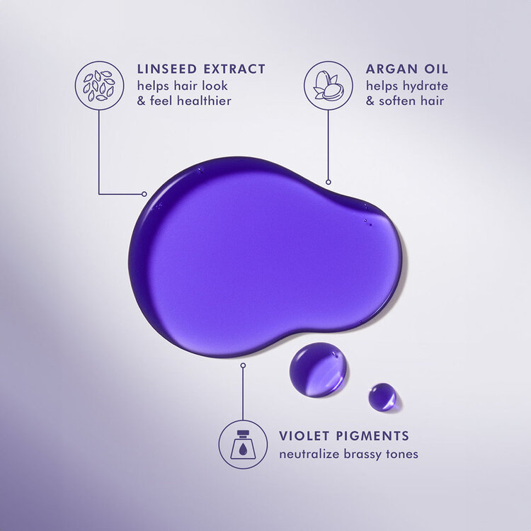 MOROCCANOIL Purple Oil Treatment – Nourishing anti-brass treatment