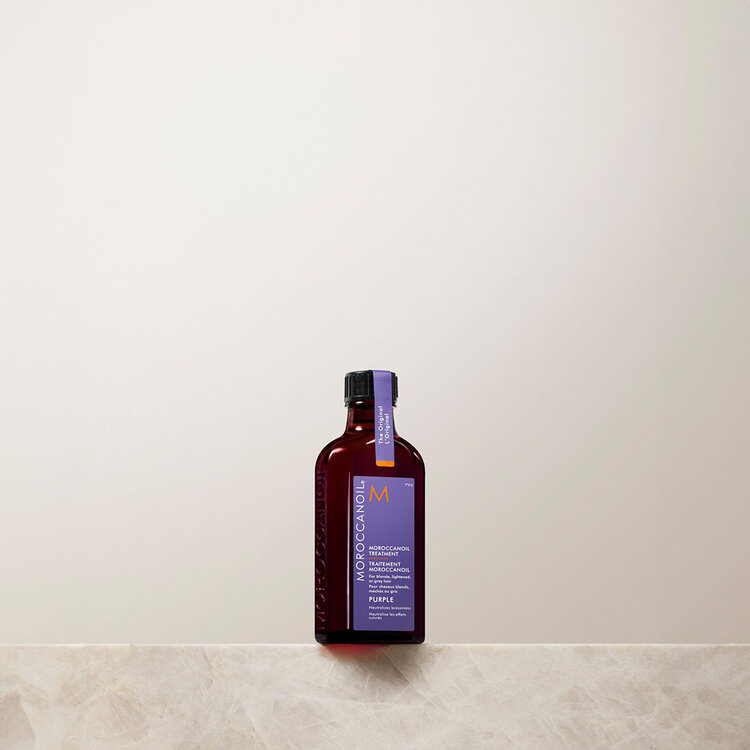 MOROCCANOIL Traitement Huile Violet – Soin nourrissant & anti-reflets jaunes