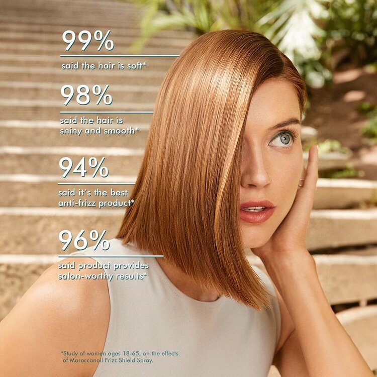 MOROCCANOIL Frizz Control | Frizz Shield Spray  – Lightweight humidity shield & smooth finish