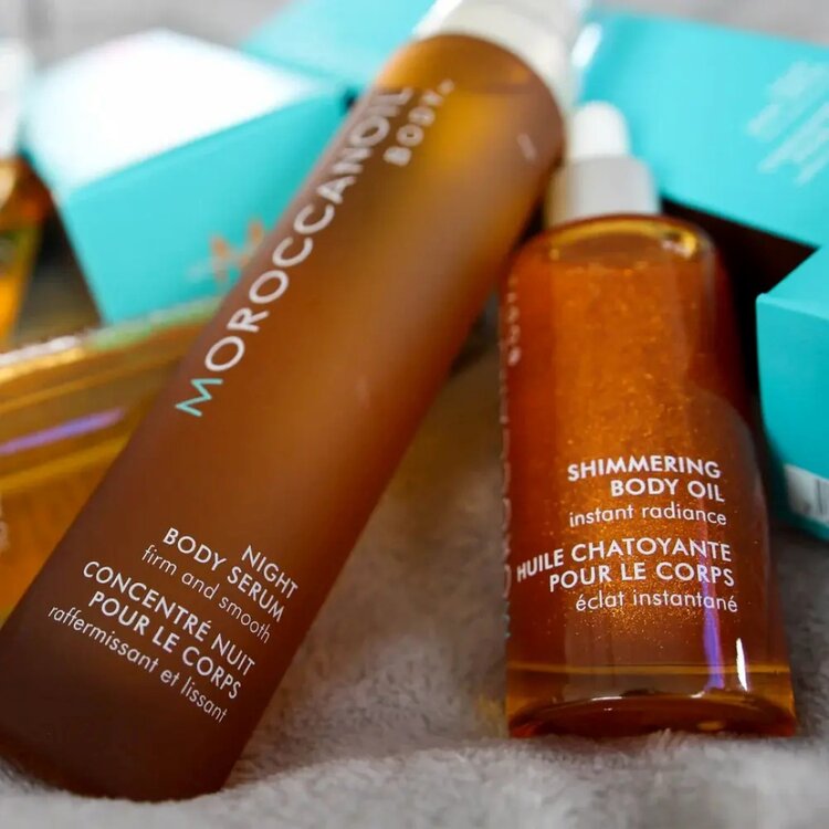 MOROCCANOIL Body | Huile Chatoyante pour le Corps 50ml – Fini irisé & peau satinée