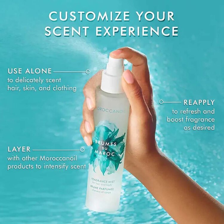 MOROCCANOIL Brumes du Maroc | Fragrance Mist Hair and Body – Lightweight mist & everyday freshness