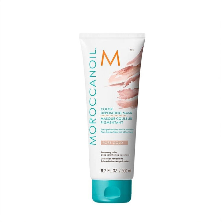 MOROCCANOIL Masque Couleur Pigmentant | Rose Gold – Reflets rose doré & soin nourrissant