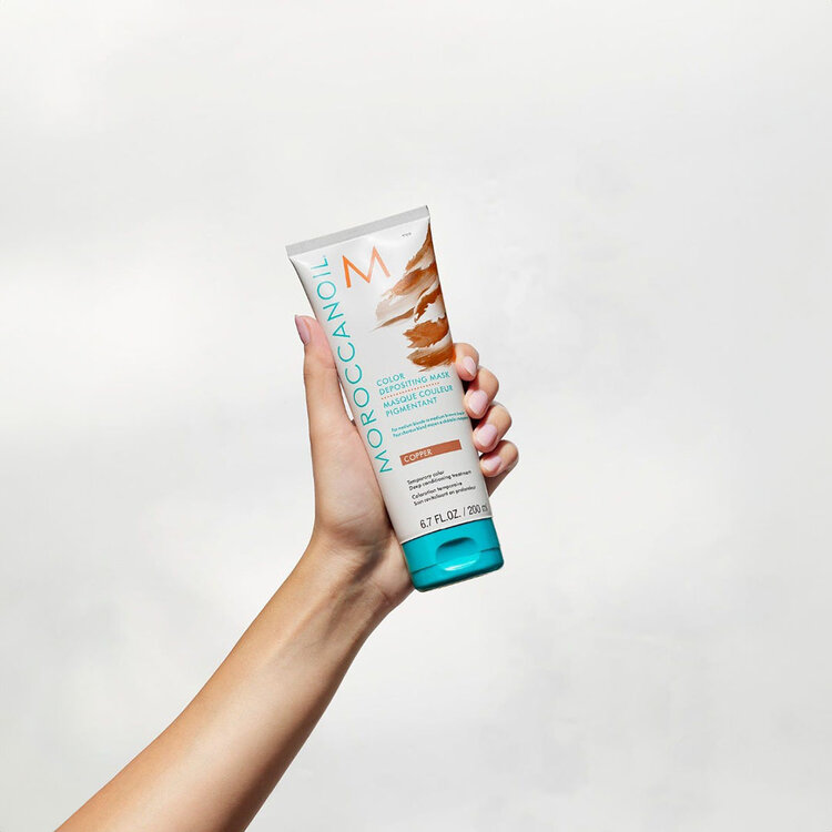 MOROCCANOIL Color Depositing Mask | Copper – Vibrant copper tones & nourishing care