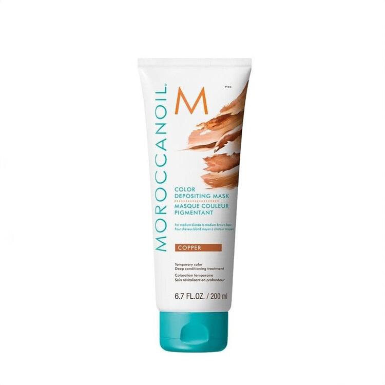 MOROCCANOIL Color Depositing Mask | Copper – Vibrant copper tones & nourishing care