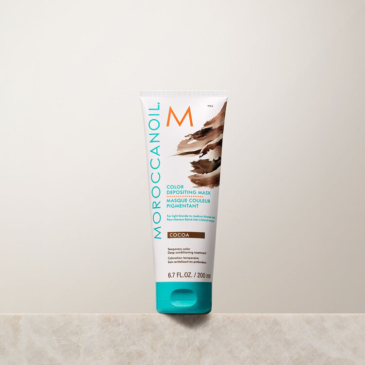 MOROCCANOIL Masque Couleur Pigmentant | Cocoa – Reflets brun cacao & soin nourrissant