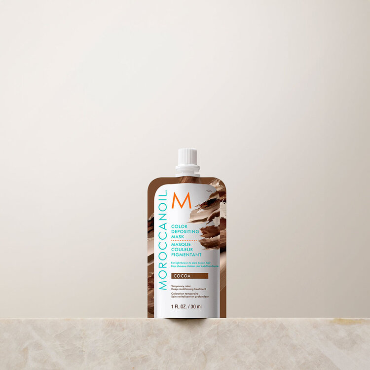 MOROCCANOIL Masque Couleur Pigmentant | Cocoa – Reflets brun cacao & soin nourrissant