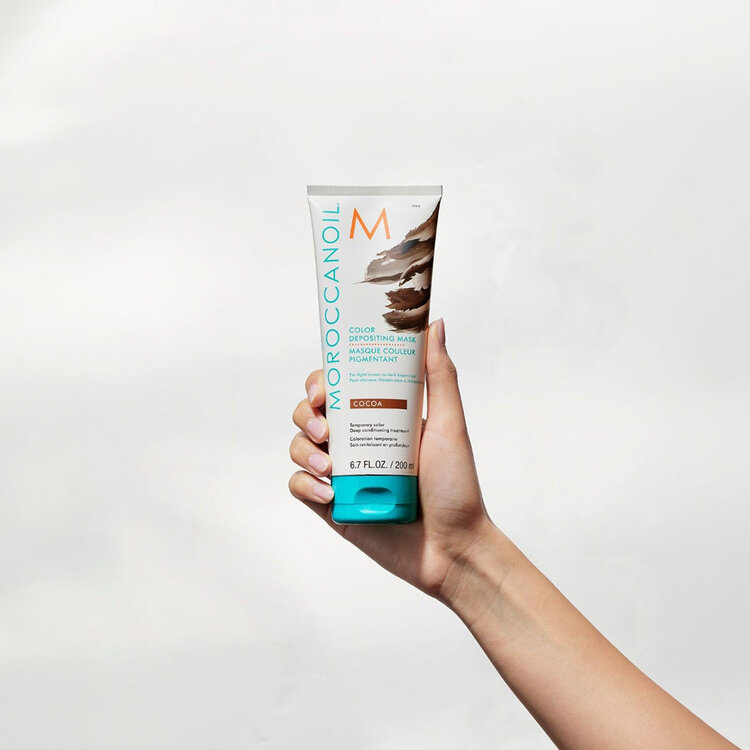 MOROCCANOIL Masque Couleur Pigmentant | Cocoa – Reflets brun cacao & soin nourrissant