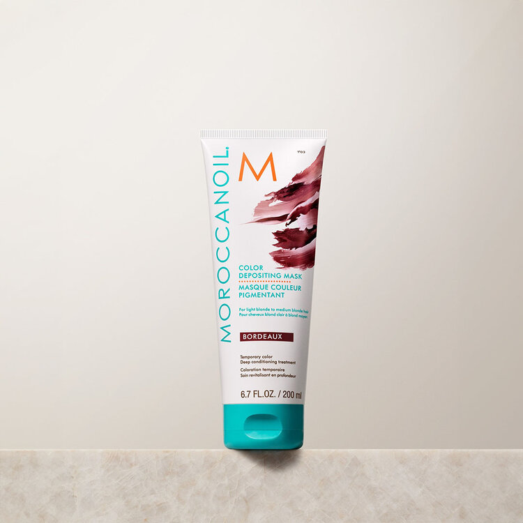 MOROCCANOIL Masque Couleur Pigmentant | Bordeaux – Reflets rouge profond & soin nourrissant