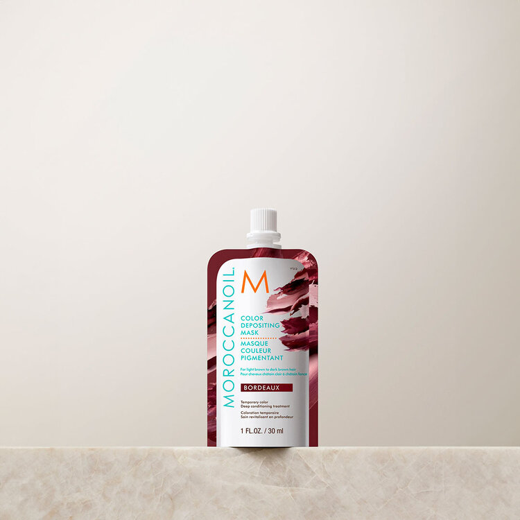 MOROCCANOIL Color Depositing Mask | Bordeaux – Deep red tones & nourishing care