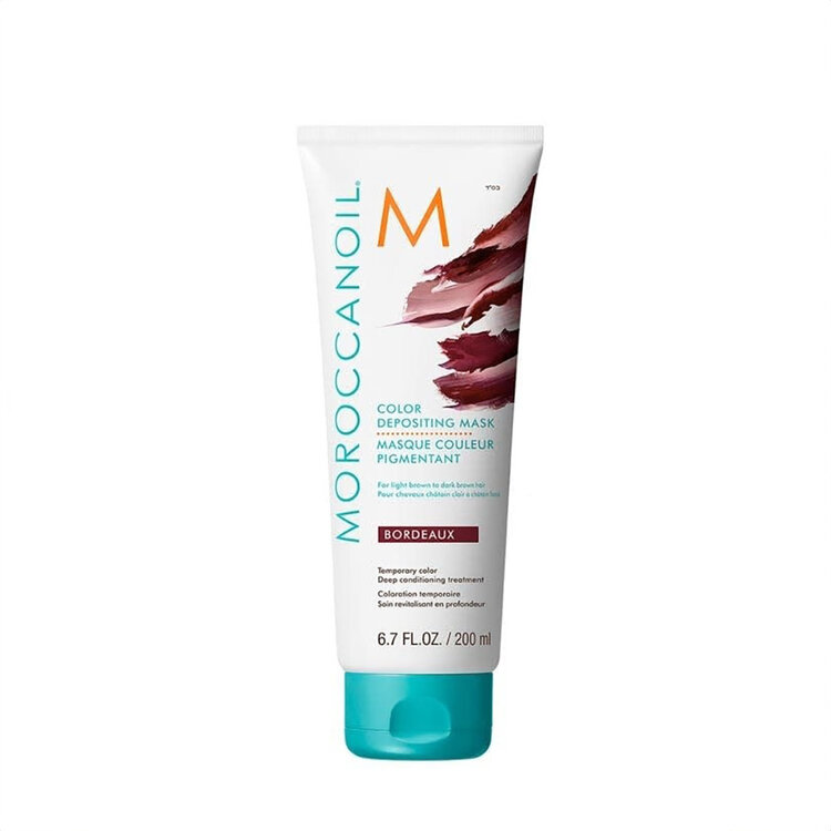 MOROCCANOIL Masque Couleur Pigmentant | Bordeaux – Reflets rouge profond & soin nourrissant