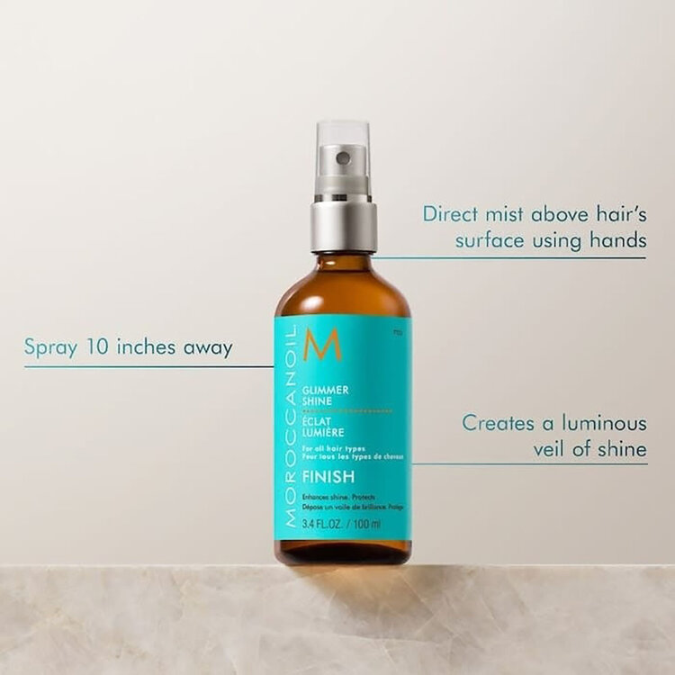 MOROCCANOIL Finish | Éclat Lumière 100 ml / 3.4 oz – Brillance miroir & finition soyeuse