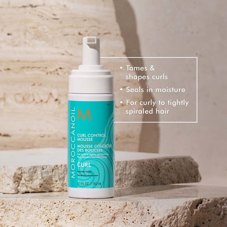 MOROCCANOIL Curl | Control Mousse 150 ml – Lightweight definition & frizz control