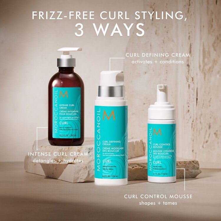 MOROCCANOIL Curl | Intense Curl Cream 300ml / 10.2 oz – Deep hydration & enhanced definition