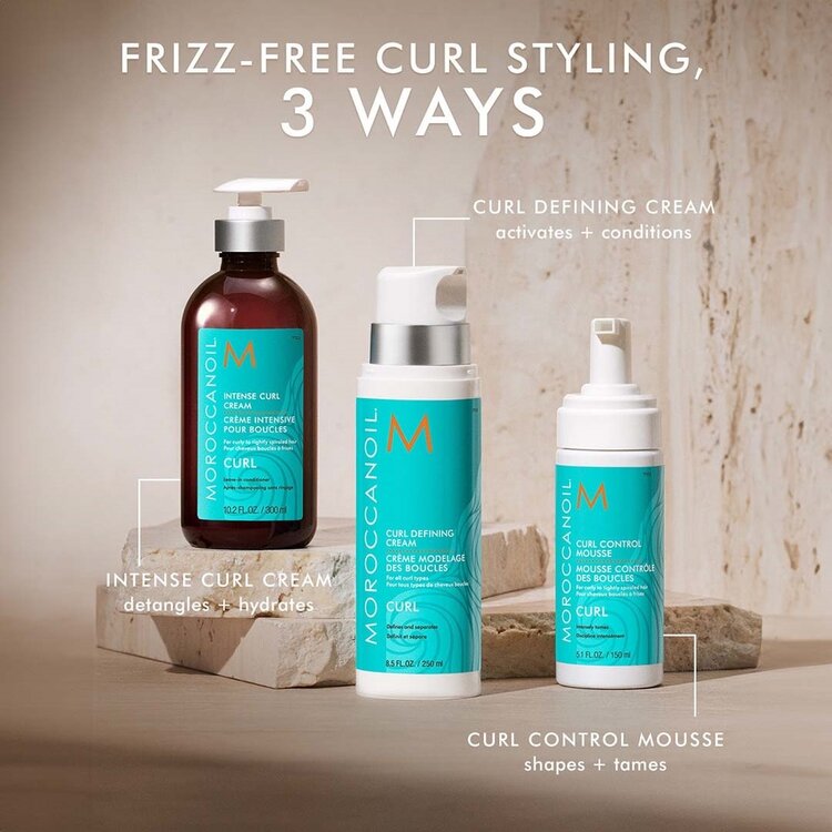 MOROCCANOIL Curl | Crème Modelage des Boucles – Définition, souplesse et anti-frisottis