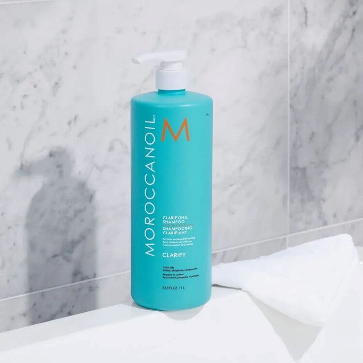 MOROCCANOIL Clarify | Shampooing Clarifiant – Nettoyage profond & cuir chevelu purifié