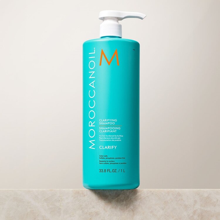 MOROCCANOIL Clarify | Shampooing Clarifiant – Nettoyage profond & cuir chevelu purifié