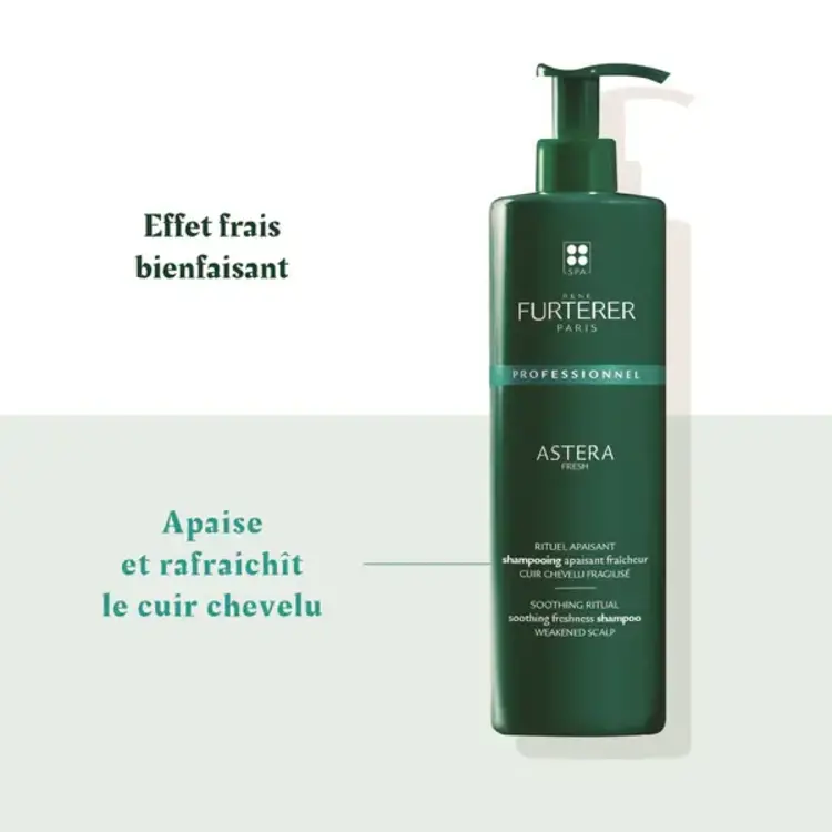 René FURTERER Paris Astera Fresh | Shampooing Apaisant Fraîcheur