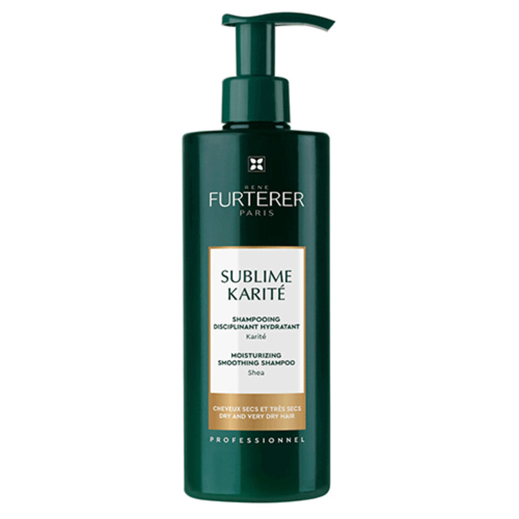 René FURTERER Paris Sublime Karité | Shampooing Disciplinant Hydratant - Cheveux Secs et Très Secs