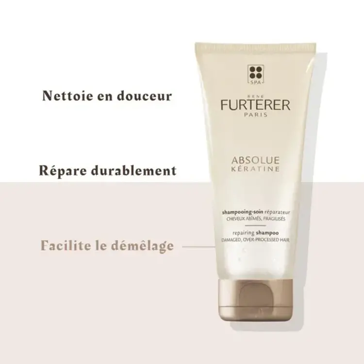 René FURTERER Paris Absolue Keratine | Shampooing soin Réparateur