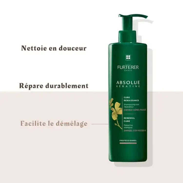 René FURTERER Paris Absolue Keratine | Repairing Shampoo