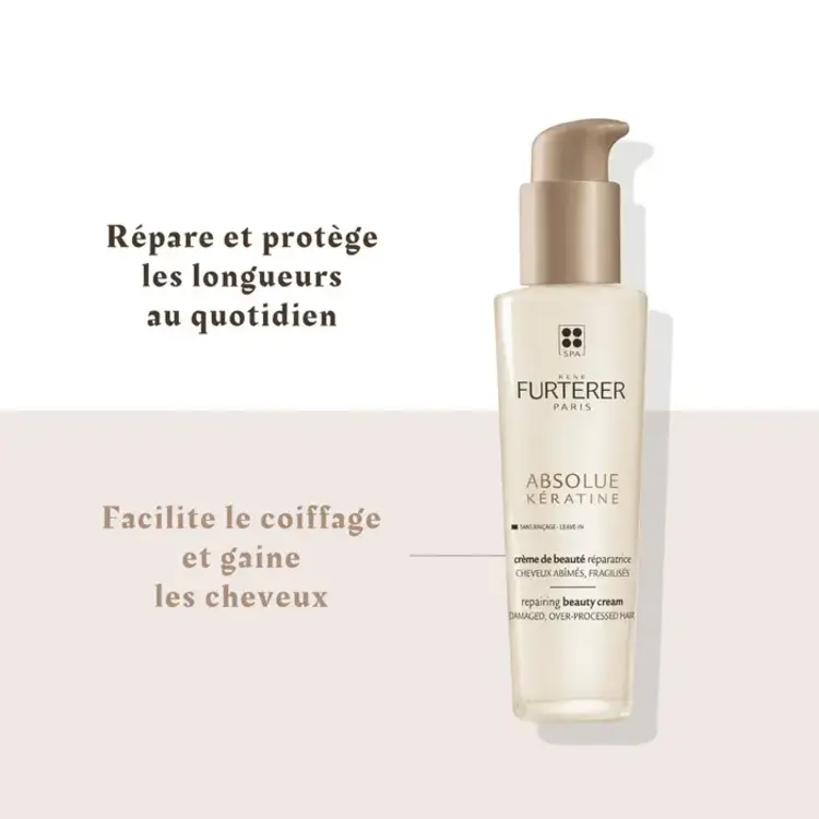 René FURTERER Paris Absolue Keratine | Crème de Beauté Réparatrice