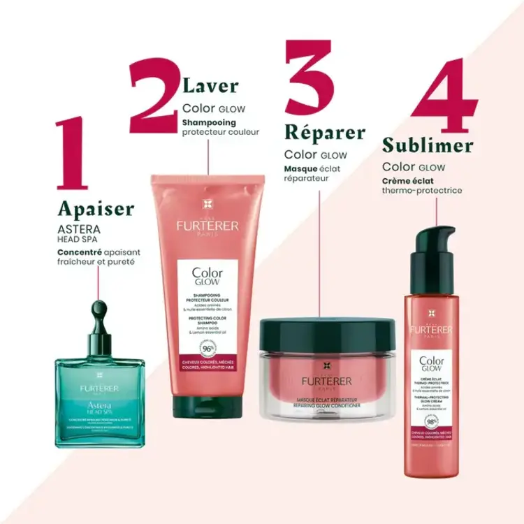 René FURTERER Paris Color Glow | Crème Éclat Thermo-Protectrice (100ml/3.4oz)