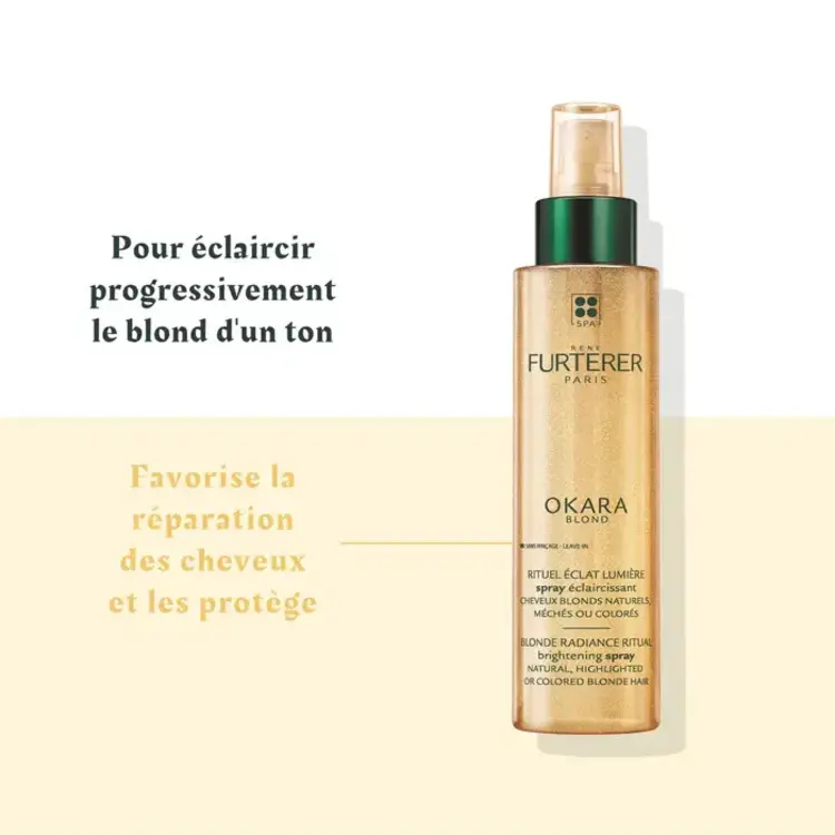 René FURTERER Paris Okara Blond | Lightening Spray - Gradually Lightens and Enhances Blonde Hair