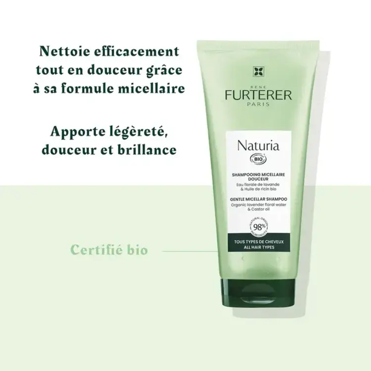 René FURTERER Paris Naturia | Gentle Micellar Shampoo
