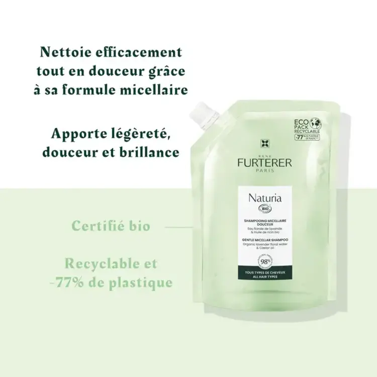 René FURTERER Paris Naturia | Shampooing Micellaire Douceur