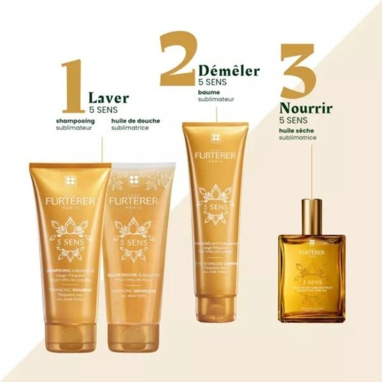 René FURTERER Paris 5 Sens | Enhancing Dry Oil for Hair and Body