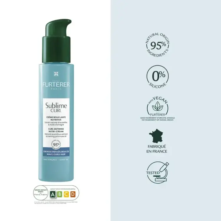 René FURTERER Paris Sublime Curl | Curl Defining Nutri-Cream (100ml/3.4oz)
