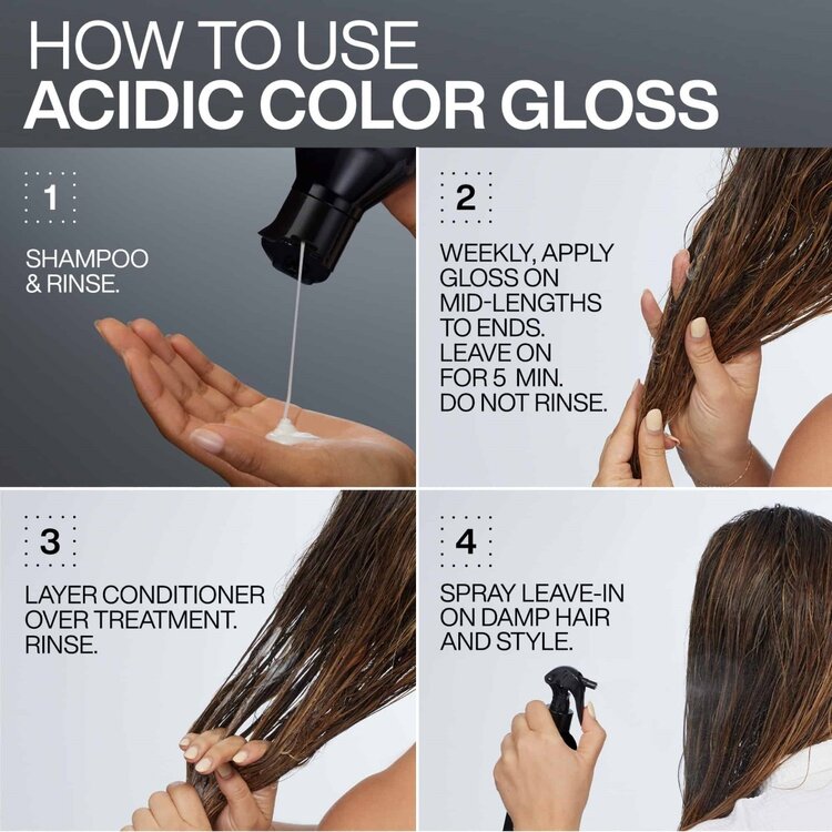 REDKEN Acidic Color Gloss | Après-Shampooing - Brillance et Éclat de la Couleur