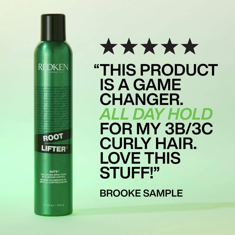 REDKEN Root Lifter | Guts 10 | Volumizing Spray Foam - Volume and Hold (300g/10.58oz)