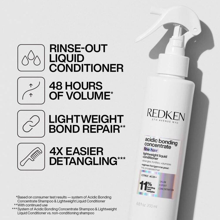 REDKEN Acidic Bonding Concentrate | Lightweight Liquid Conditioner 200 ml