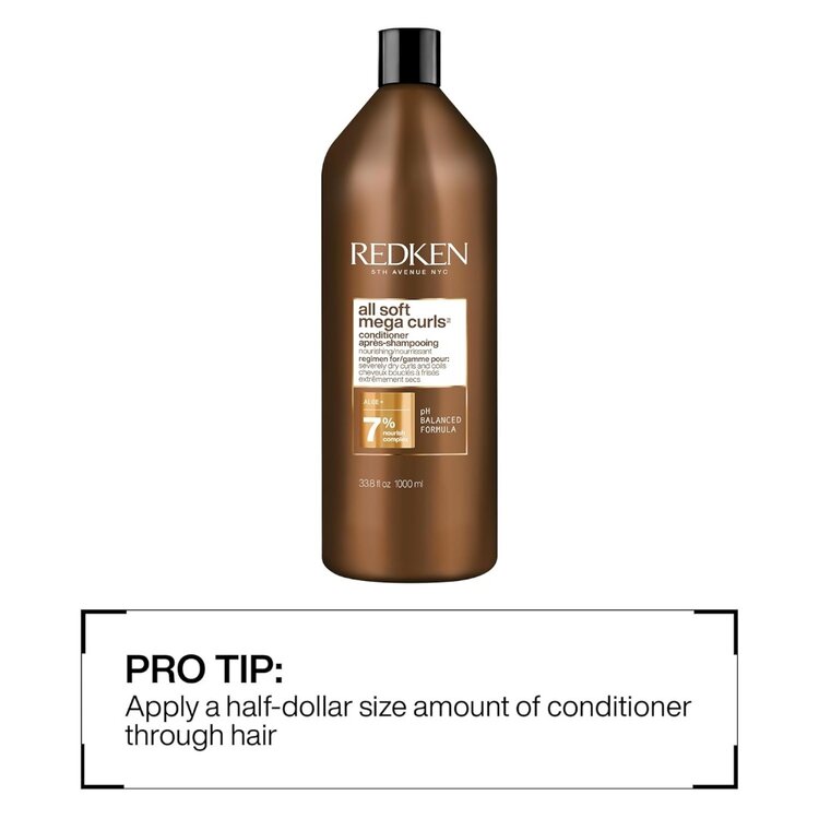 REDKEN All Soft Mega Curls | Nourishing Conditioner