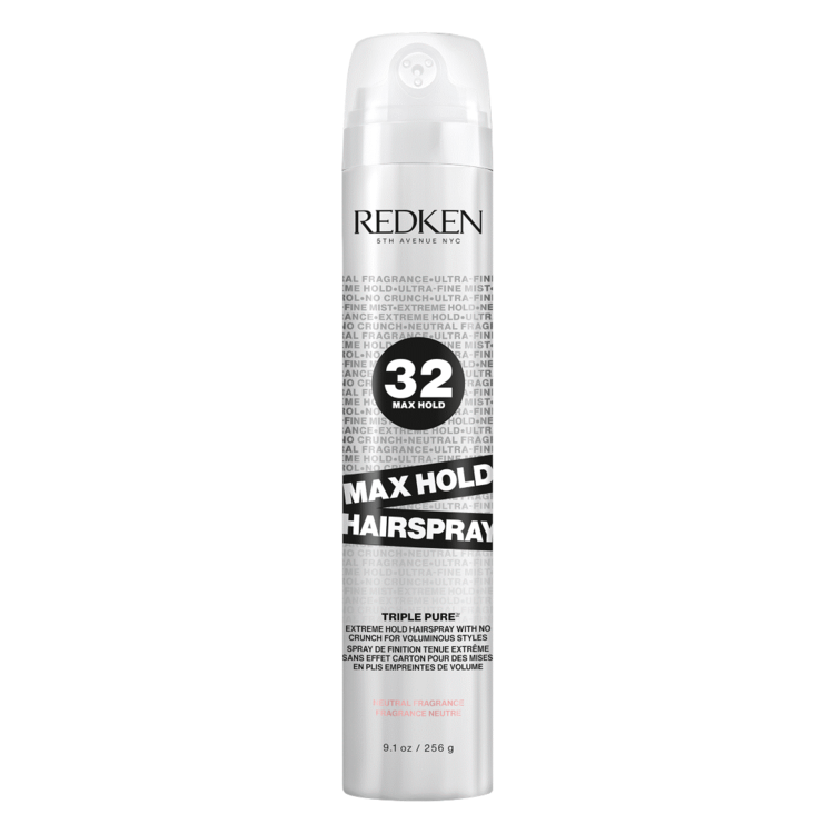 REDKEN Styling | Triple Pure 32 | Max Hold Hairspray - Fixatif Tenue Maximale (256g/9.1oz)
