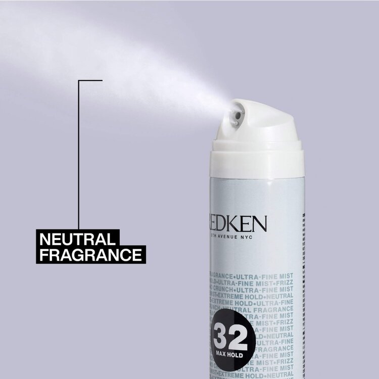 REDKEN Styling | Triple Pure 32 | Max Hold Hairspray - Maximum Hold (256g/9.1ooz)