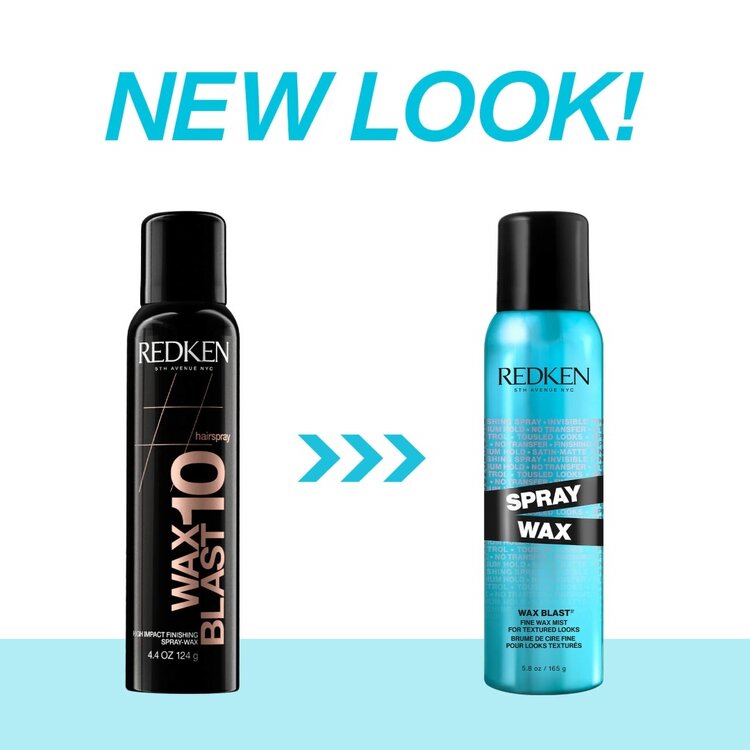 REDKEN Wax Blast | Spray Wax Fine Wax Mist - Texture and Medium Control (165g/5.8oz)