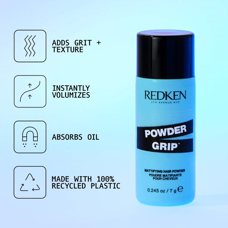 REDKEN Powder Grip | Mattifying Hair Powder - Volume and Texture (7g/0.245oz)