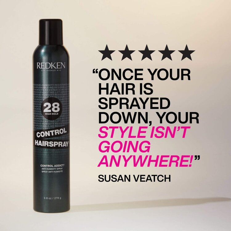 REDKEN Control Addict 28 | Control Hairspray - Anti-Humidity Hold (278g/9.8oz)