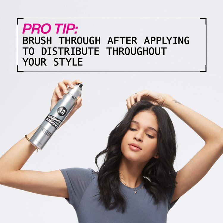 REDKEN Fashion Work 12 | Brushable Hairspray - Workable Hold (278g/9.8oz)